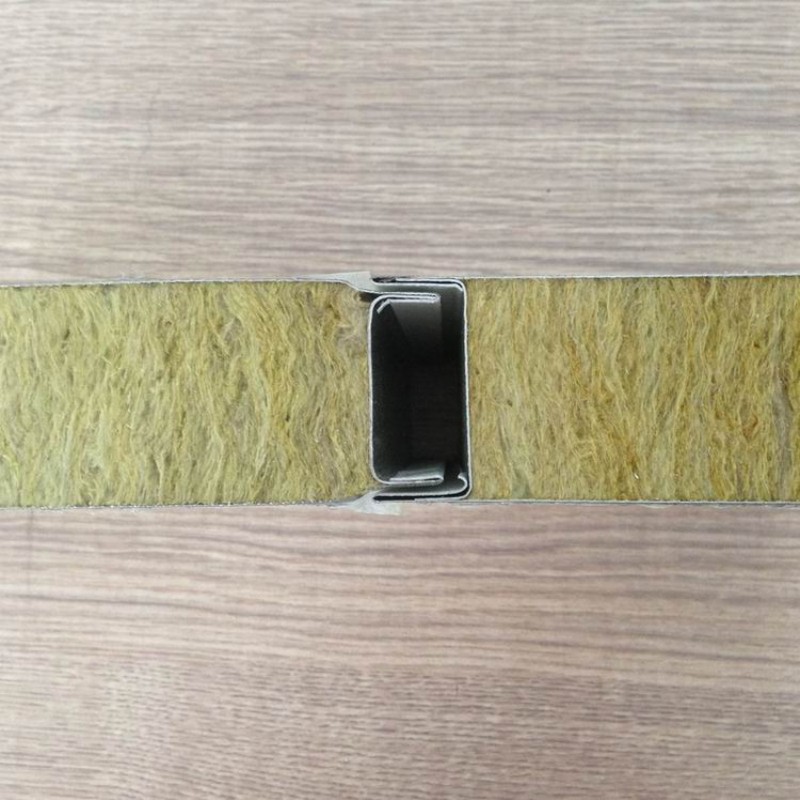 Сэндвич-Панель С Минеральной Ватой И Цветной Сталью