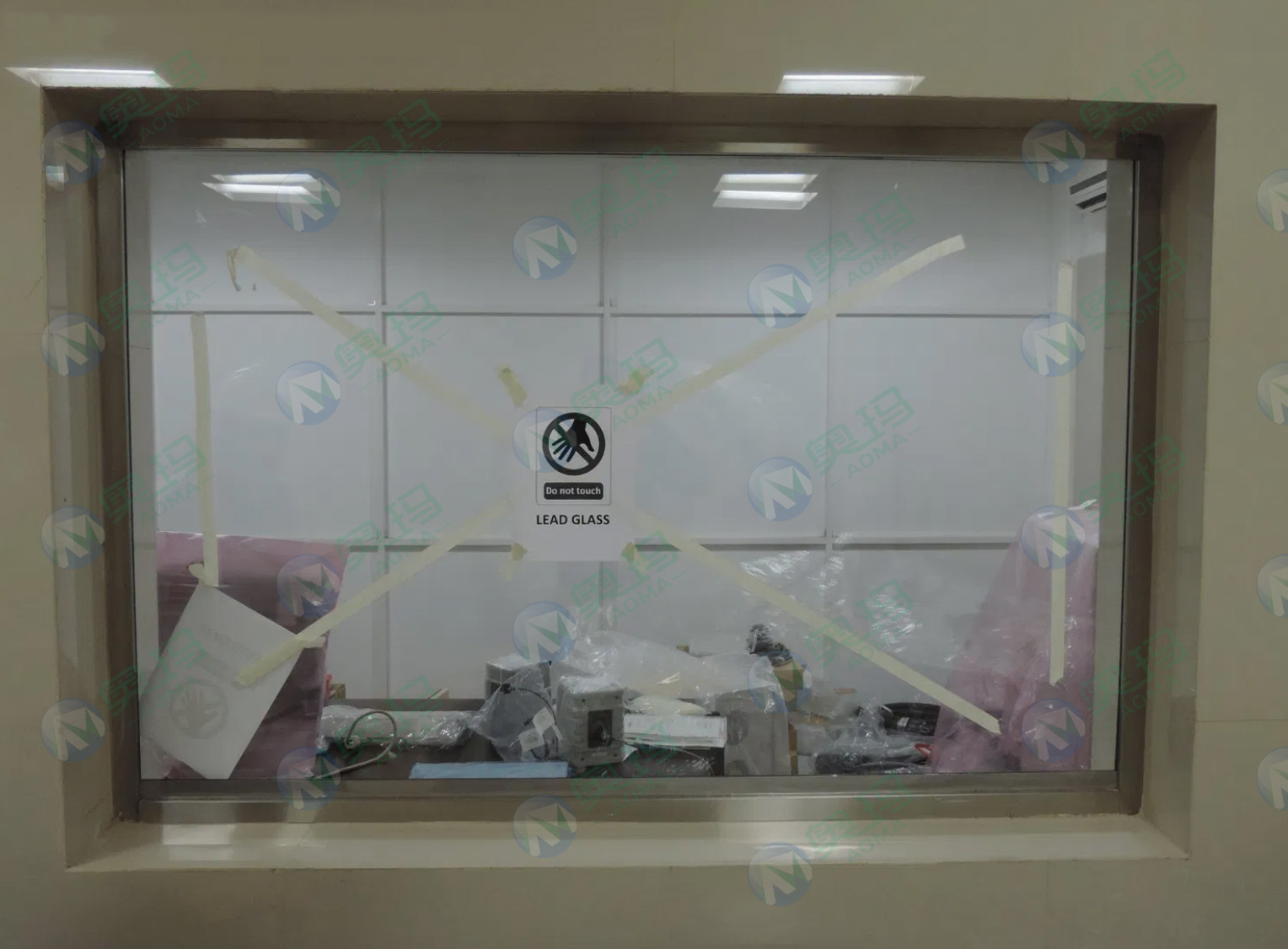 Свинцовое защитное стекло