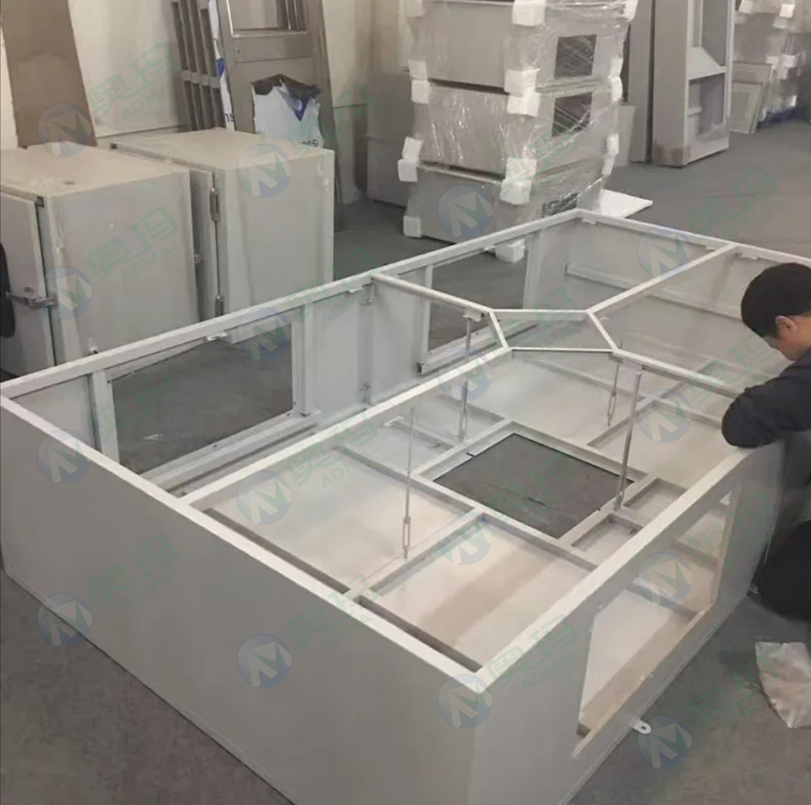 Большая панель потолочного ламинарного потока для операционных