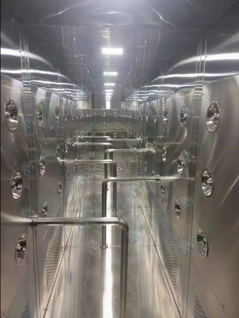 Туннельный воздушный шлюз из нержавеющей стали