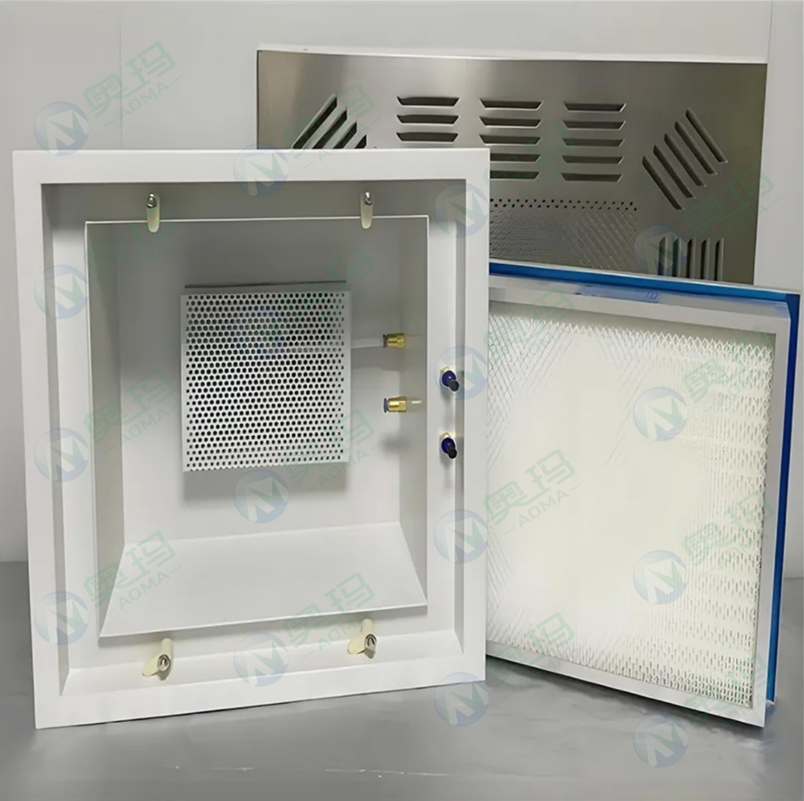 Модульная высокоэффективная воздухораспределительная решетка