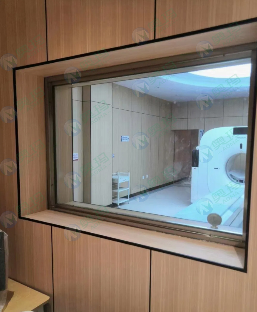 Свинцовое защитное стекло