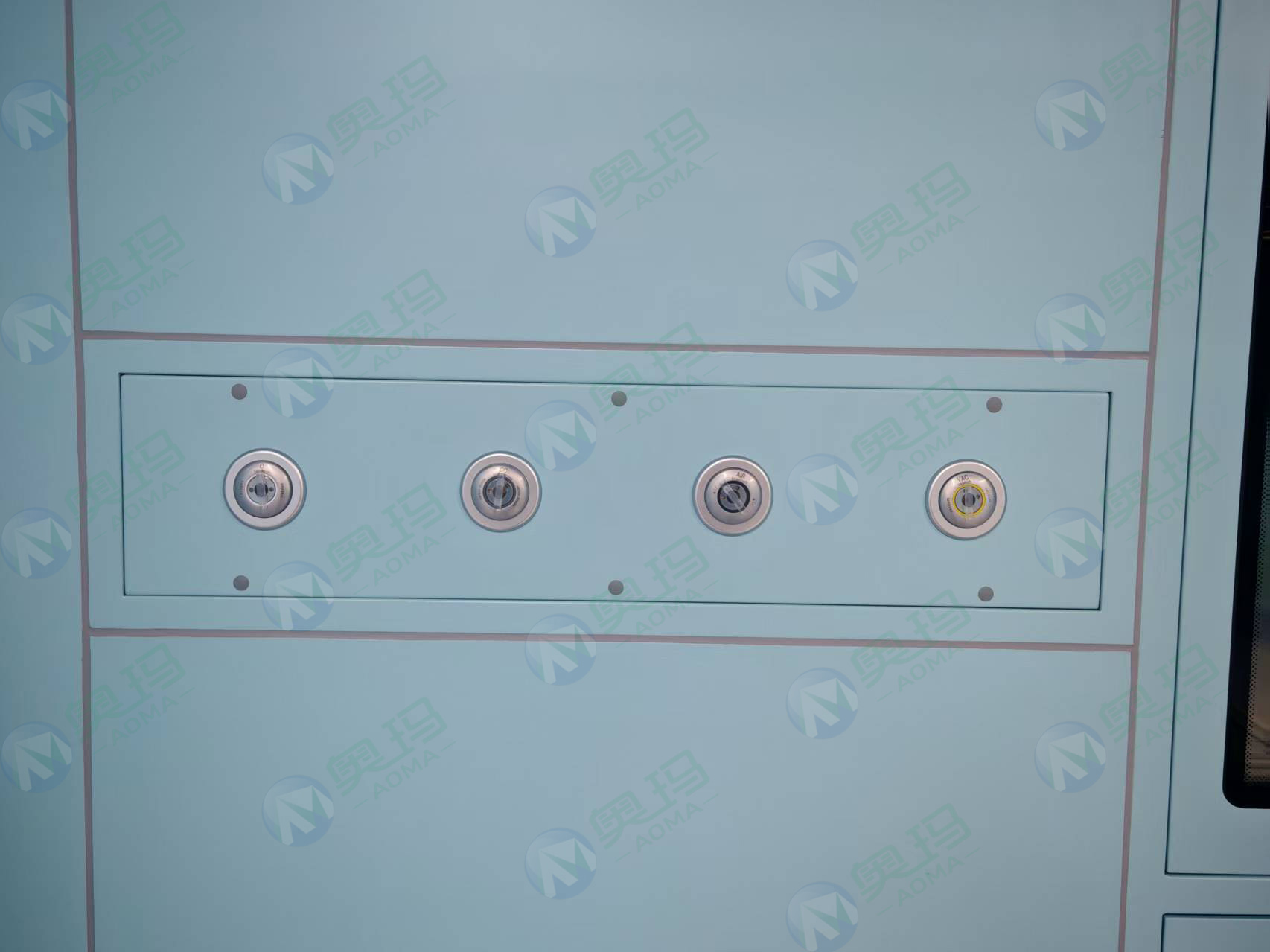 Шкаф Для Медицинских Газовых Терминалов Из Нержавеющей Стали