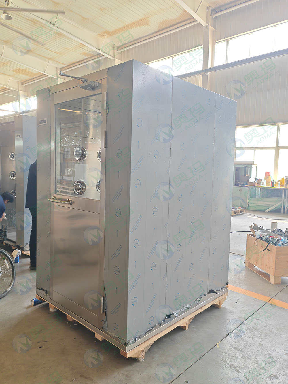 Двойная Душевая С Двойным Потоком Воздуха