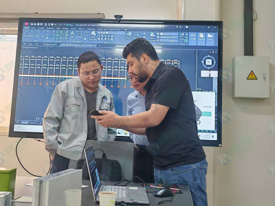 Иракский клиент посетил наш завод по проекту производства холодных напитков