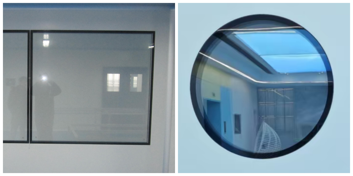 Двухслойное Изолированное Окно Для Чистых Помещений Двухслойное Изолированное Окно Для Чистых Помещений