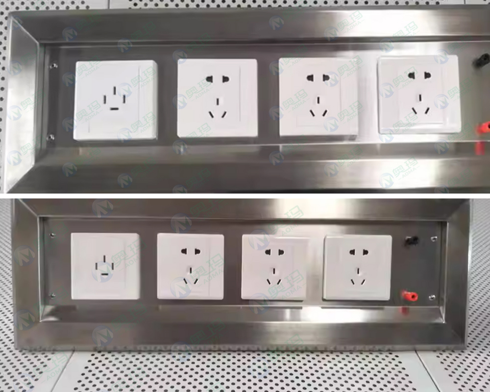 Металлические коробки для розеток