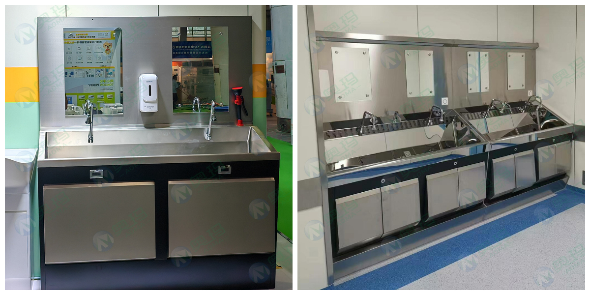 Раковина для мытья рук в операционной Раковина для мытья рук в операционной